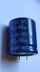 390UF 400V 105C ALÜMİNYUM KONDANSATÖR