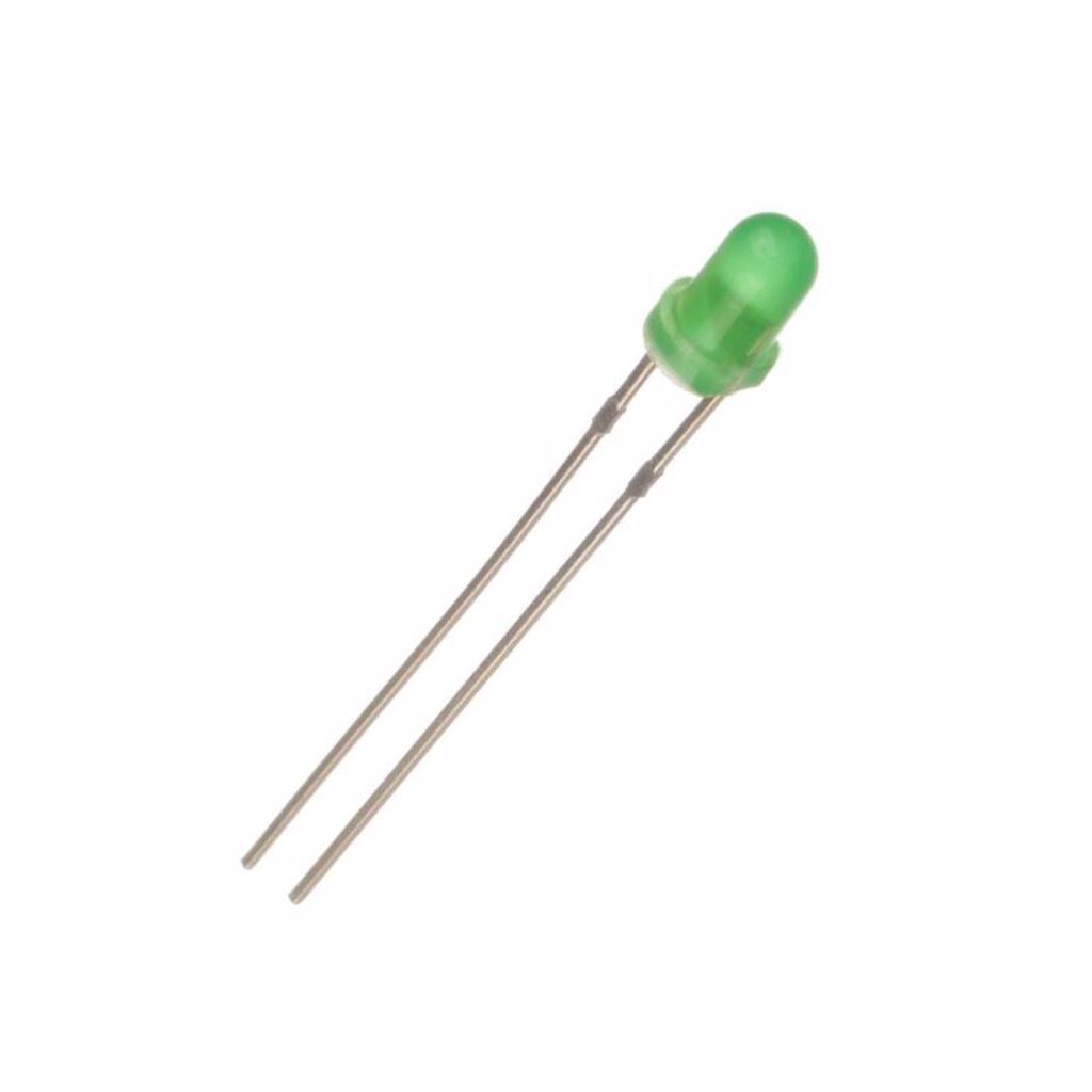 3MM LED YEŞİL - 10 ADET