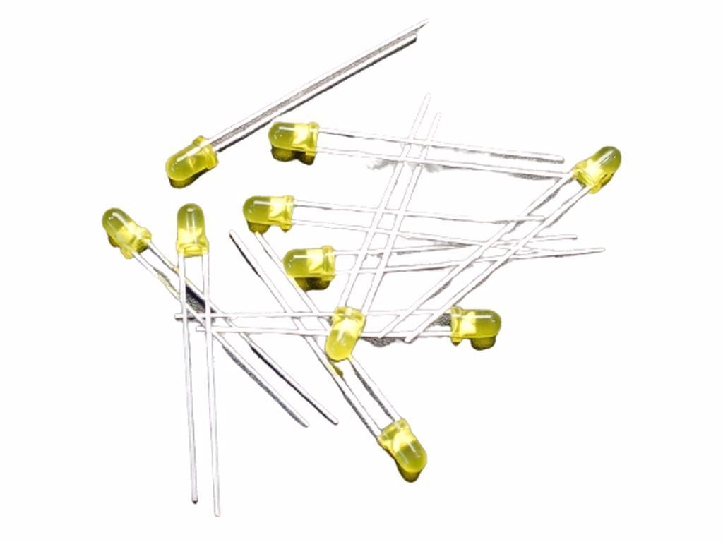 3MM LED SARI   - 10 ADET