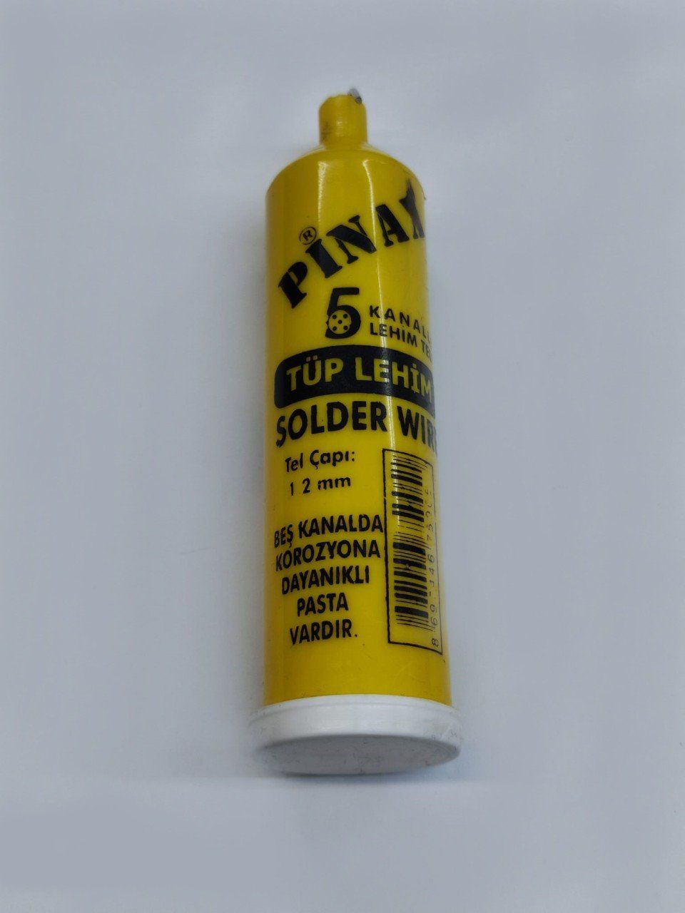TÜP LEHİM TEL ÇAPI 1.2MM 5 KANALLI LEHİM TELİ
