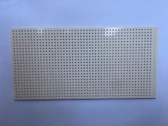 6X13CM  Bakır plaket Delikli Pertinaks