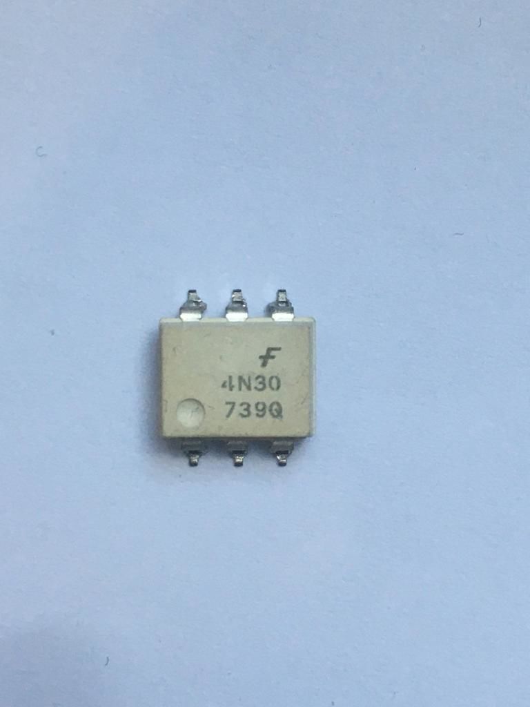 4N30     SMD-6     TRANSISTOR OUTPUT OPTOCOUPLER
