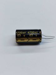 5 ADET  -  4700UF 63V 105C  22X40  ELEKTROLİTİK ALÜMİNYUM KONDANSATÖR