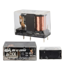 HLS-14F1L-DC24V-C    10A 24V 5 PIN    TEK KONTAK FİNDER TİP RÖLE