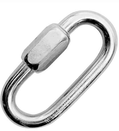 QUICK LİNK OVAL(PASLANMAZ ÇELİK MAĞARACI KARABİNA SİZE 8)