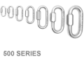 QUICK LİNK OVAL(PASLANMAZ ÇELİK MAĞARACI KARABİNA SİZE 8)