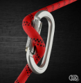 X-LARGE CARBON RISE LOCK™(ÇELİK İKİ KİLİTLİ OTOMATİK EMNİYET KARABİNASI)