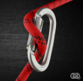 OVALONE CARBON RISE Lock™ (GENİŞ AĞIZLI EMNİYETLİ 2 KİLİTLİ OTOMATİK KARABİNA )