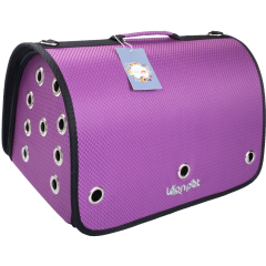 Leon Pet Kapalı Fly Bag Çanta Mor