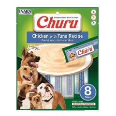 Ciao Churu Ton Balıklı ve Tavuklu Tamamlayacı Köpek Ödül Maması 8 x 20 Gr