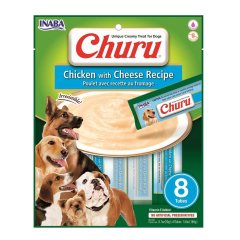 Ciao Churu Peynirli ve Tavuklu Tamamlayacı Köpek Ödül Maması 8 x 20 Gr