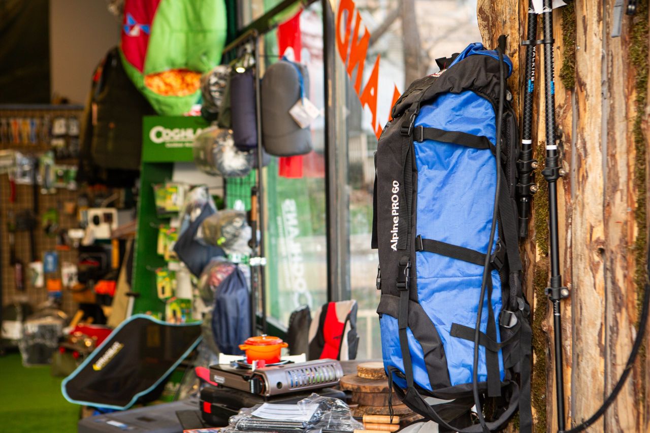 Camping Equipment Store for Foreign Travelers