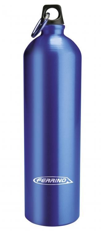 Ferrino Neoprene Drink Cover With Shoulder Strap – Insulated Water Bottle Holder, Black