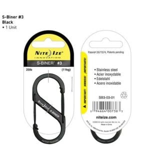 Nite-ize S-Biner Size 3-Black