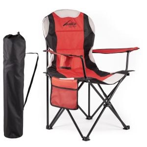 Evolite Nature Katlanabilir Kamp Koltuğu/Sandalyesi - Kırmızı