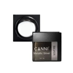 Canni Silver Gri Metalik Gel Paint Çizim Boyası 5 g