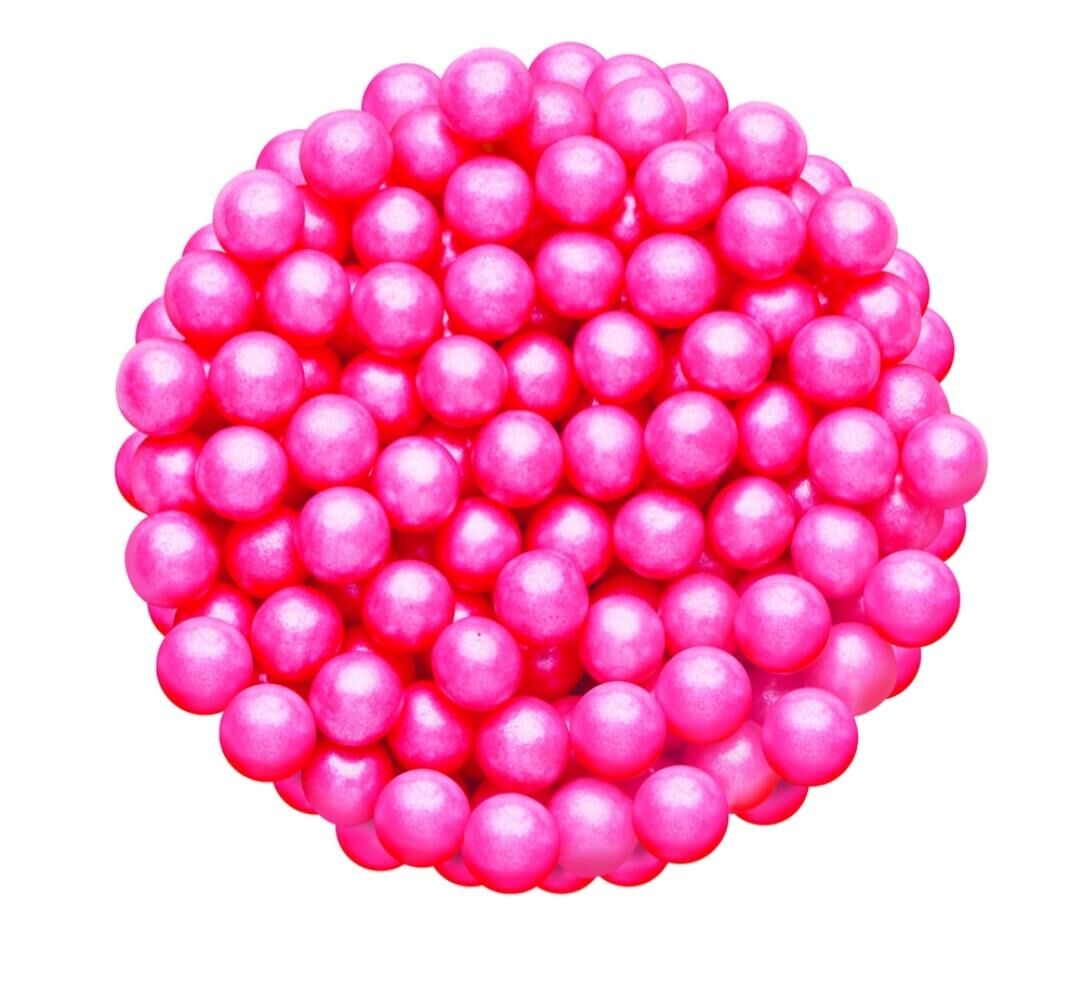 ŞEKER 200 GR BONCUK PEMBE 4 MM