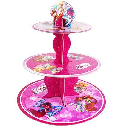 STAND LİSANSLI 3 LÜ KARTON WINX