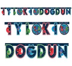 BANNER İYİKİ DOĞDUN PJ MASK