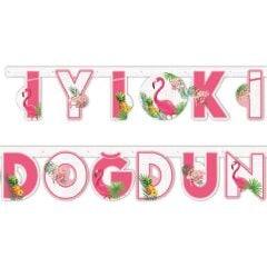 BANNER İYİKİ DOĞDUN  FLAMİNGO