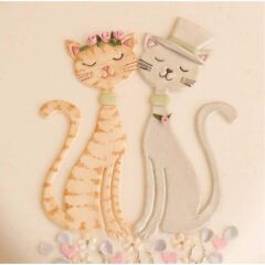 BASKI PATCHWORK ORJ KEDİLER