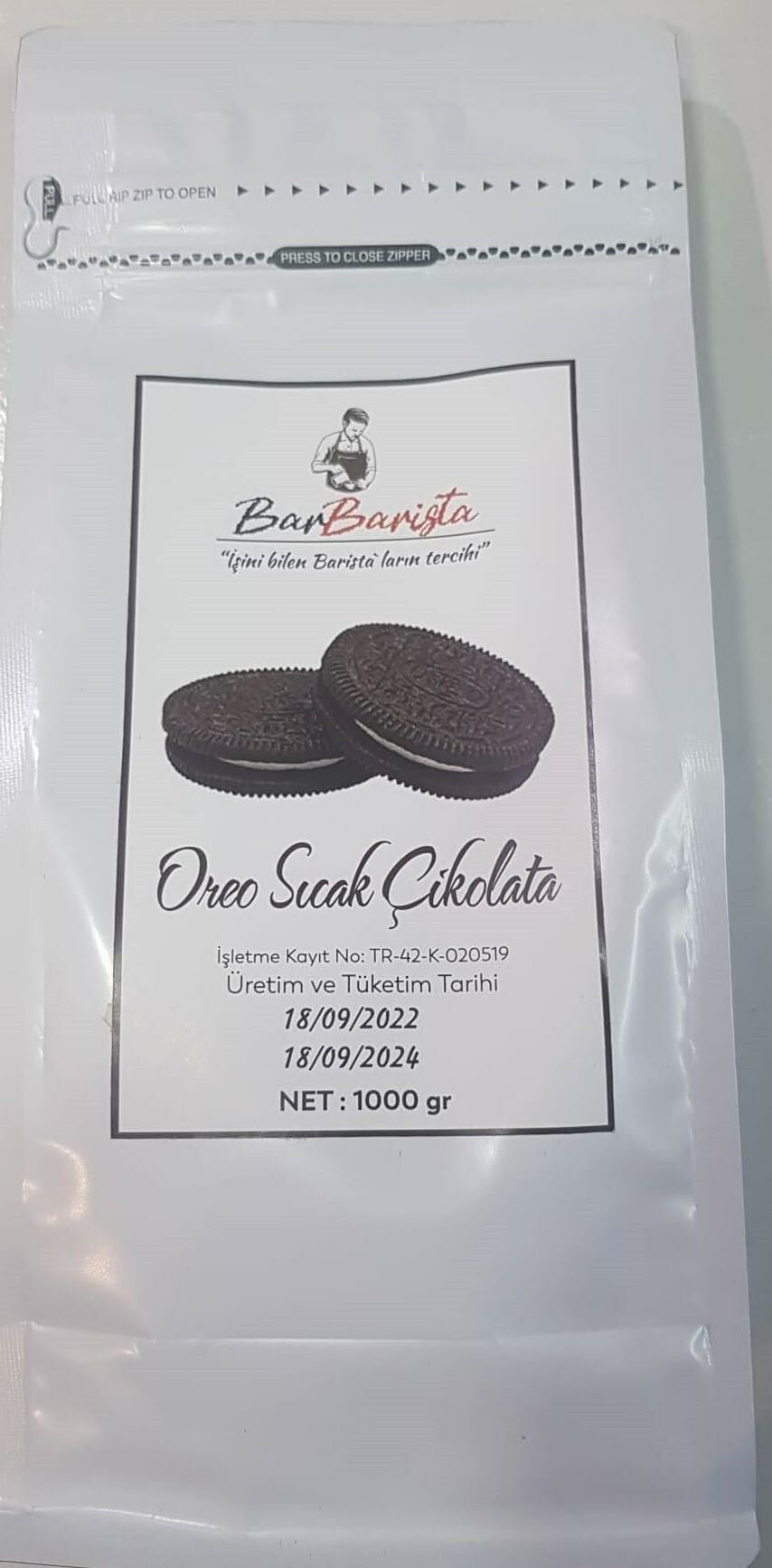 SICAK ÇİKOLATA TOZU OREO AROMALI