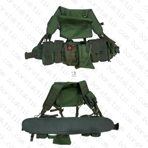 AK47 Chest Rig Vest Tactical Hücum Yeleği Olive Medical