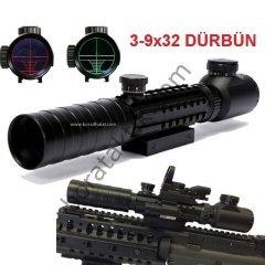 3-9x32EG Bushnell Raylı Tüfek Dürbünü Gece Görülebilir