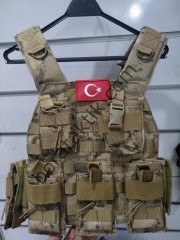 Jandarma Yeni Tip Hücum Yeleği HK33 G3 AK47  (Plakalıklı)