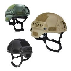 Airsoft Koruyucu Başlık Siyah Kask Yeni