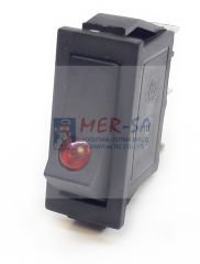 Tekli LED Işıklı Anahtar