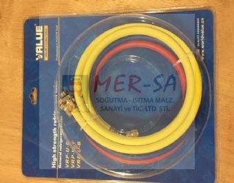 Value VRP-U-R/B/Y Gaz Hortumu 120cm (R1234YF)