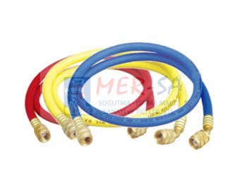 Value VRP-C-R/B/Y Gaz hortumu 120cm (C.Valfli) R22