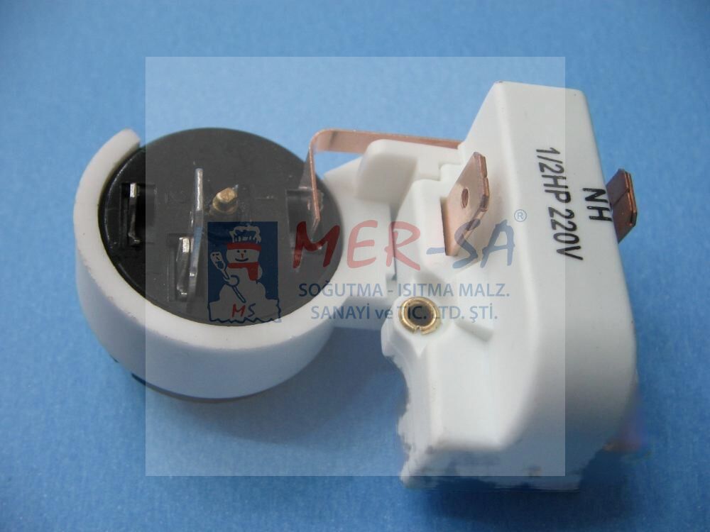 Röle NH Seri Embraco / Aspera 1/2 HP