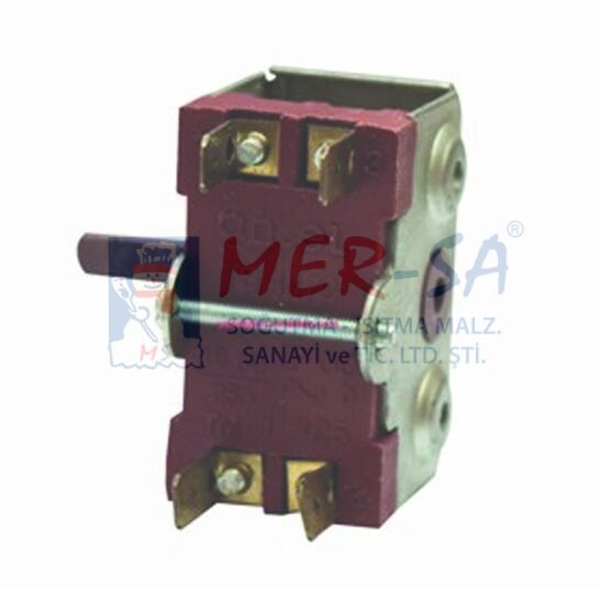 Çevirmeli Polyemit Anahtar 2+2