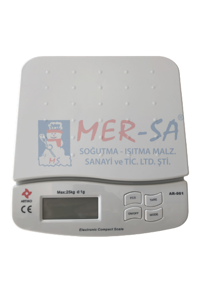 Gaz Terazisi Hassas 25 KG R600 25 KG