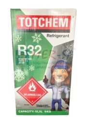 R-32 Totchem Tekrar Doldurulabilir Tüplü Soğutucu Gaz 9 kg