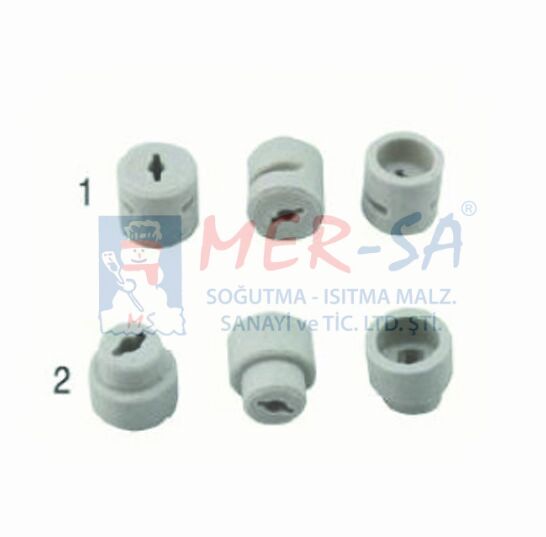 Cam Başlık Porseleni Konik 10 mm