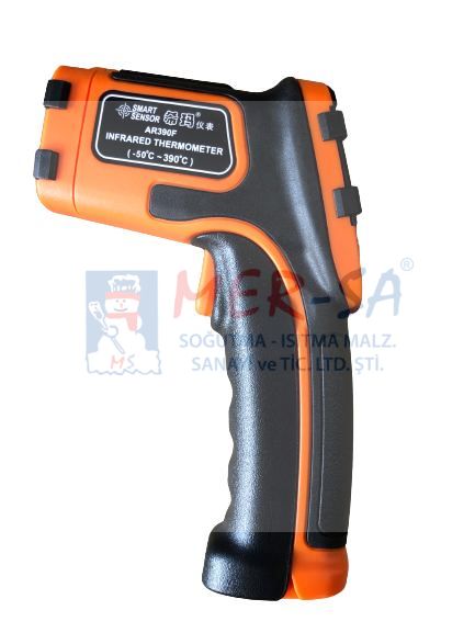 Kızılötesi (Infrared) Lazer Termometre AR390F -50 to 390 C