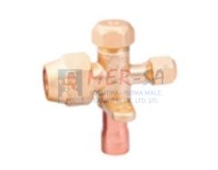 Sanhua SSV-14019 5/8 Servis Vanası R410A Servis Portu 5/16