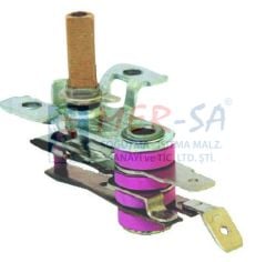 Akımlı Sanayi Ütü Termostatı 10 Amper (Mil Boyu 17mm)