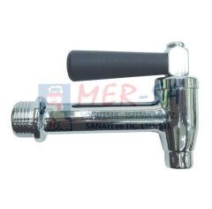 3/8 Dişli Semaver Musluğu Teflonlu Dıştan Dişli