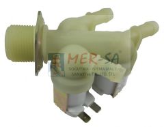 Çamaşır Makinesi Ventil 3 lü İnce Yatay 180c 12mm