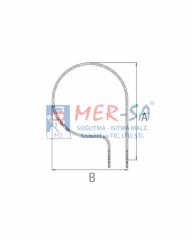 Fırın Rezistansı 750W 35 cm
