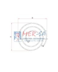 Katmer Rezistansı 2000W 38,8 cm
