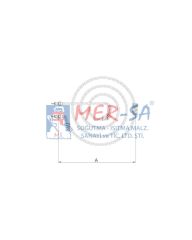 Serpantinli Rezistans 2250W 29,2cm Spiral Sarım DKP