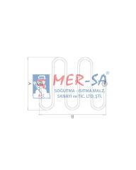 Çaymatik Rezistansı 2000W 14,8cm