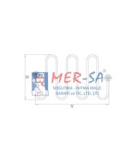 Çaymatik Rezistansı 2500W 18,6cm