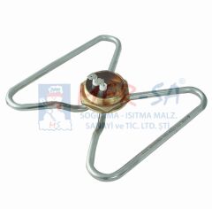 Semaver Rezistansı Rekorlu 2200W 220V KROM 1-1/4