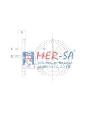 Semaver Rezistansı 1100W Dökümlü Küçük